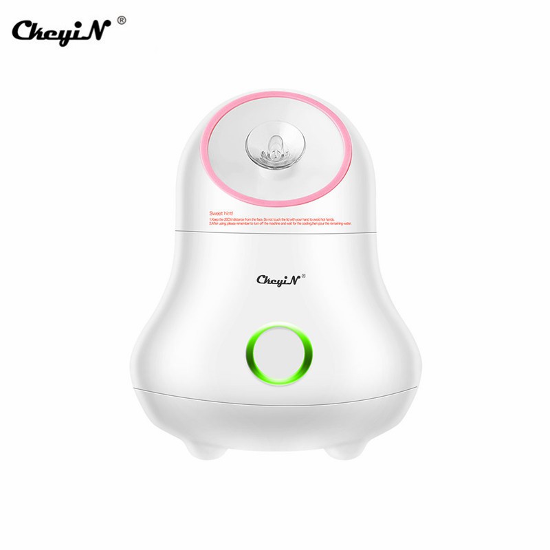 

CkeyiN 70 ML Nano Steamer Wajah Hangat Penyemprotan Wajah Mesin Uap SPA Pelembab Wajah