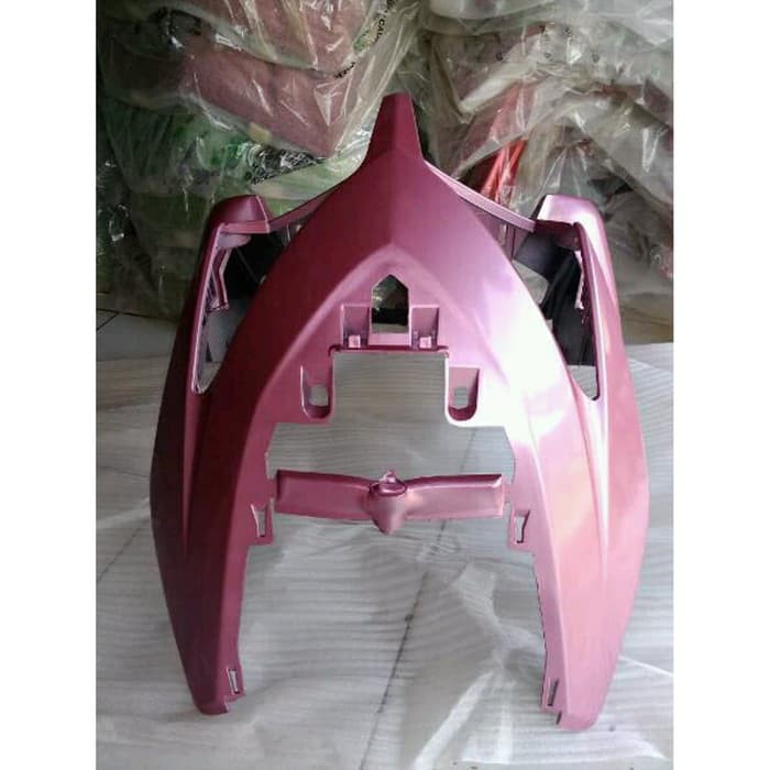 Tameng besar honda vario karbu pink / body depan vario 110 karbu pink