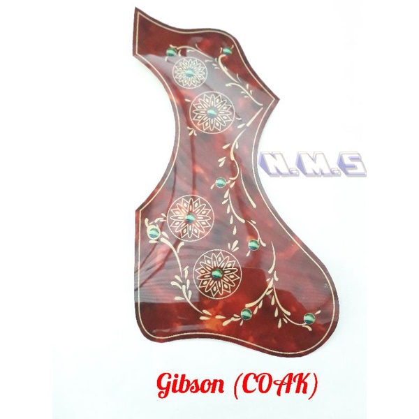 Sticker Pickguard Beskemer Gitar Akustik Gibson Termurah