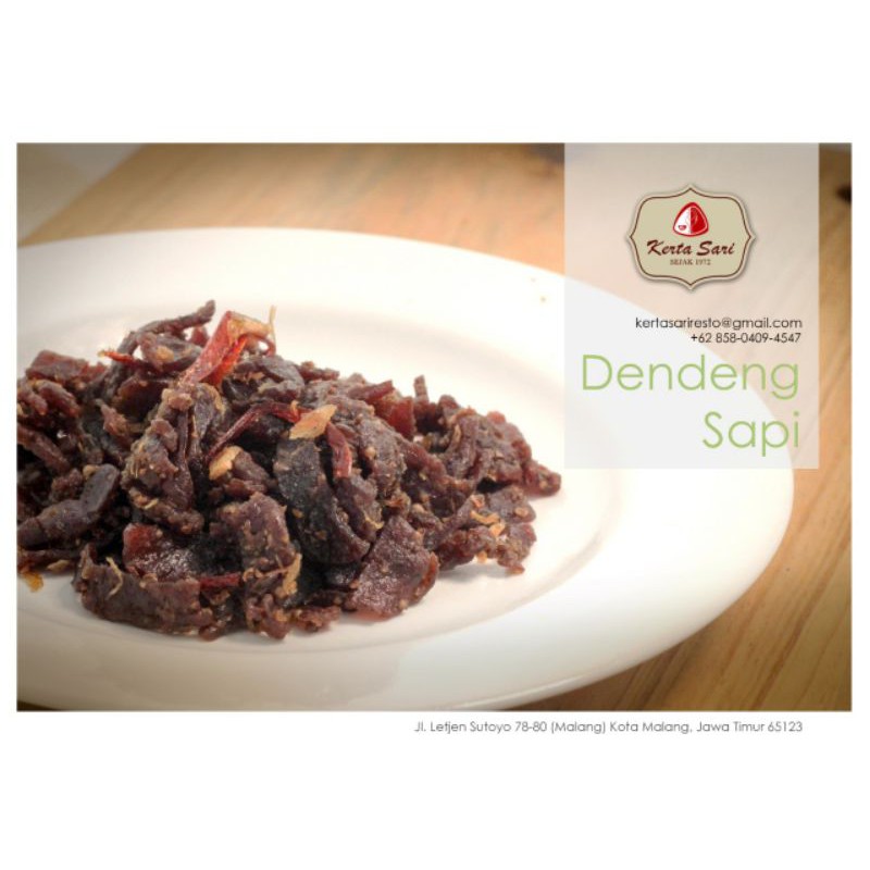 

Dendeng sapi foil merah