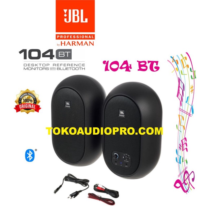 Speaker Jbl - Jbl 104Bt 104 Bt Original Speaker Monitor Bluetooth