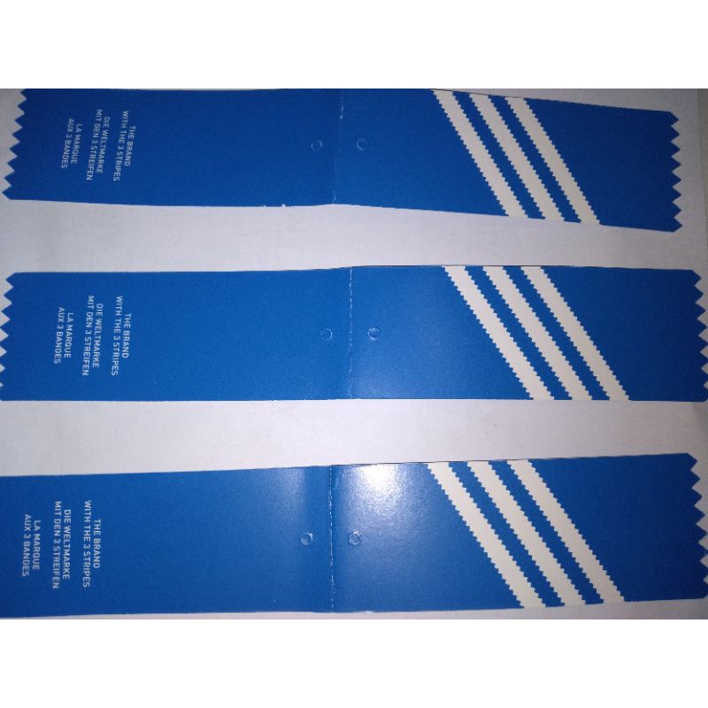 50 pcs)HangTag barcode / hangtag baju /hangtag ready stock/label baju Quality adidas original import