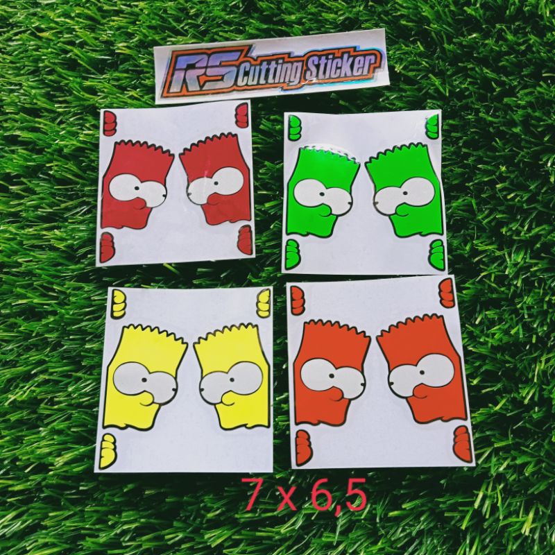 

sticker cutting Simson ngintip
