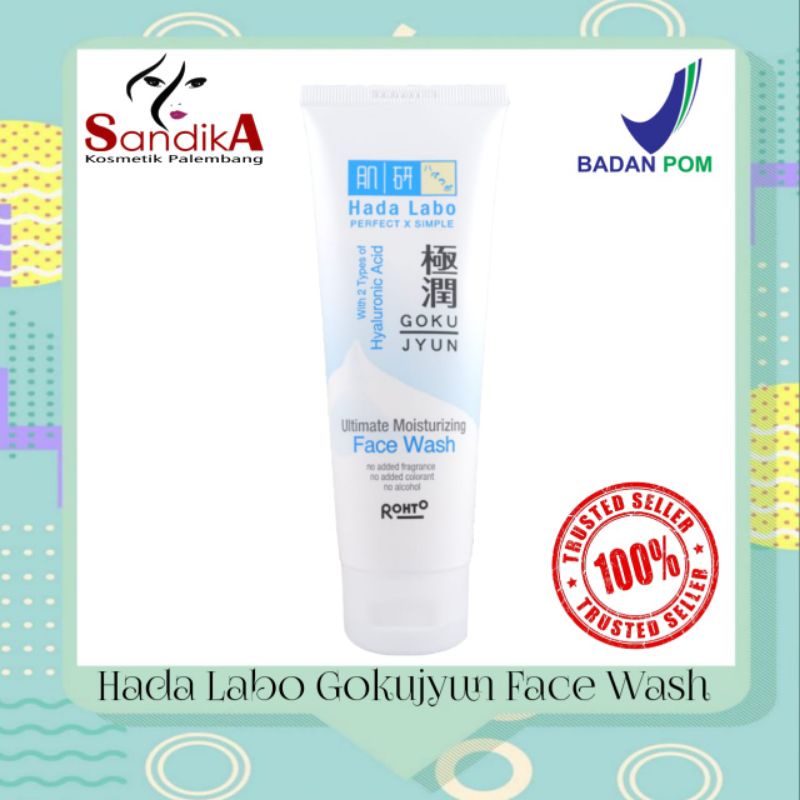 Hada Labo Gokujyun Ultimate Moisturizing Face Wash|hada labo gokujyun face wash|