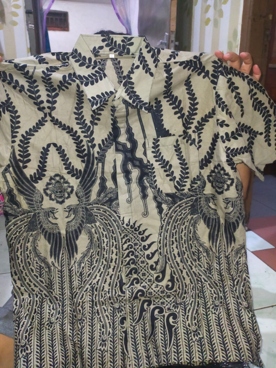 Baju Batik Couple Modern Monalisa Genes Merah Biru Tosca Ungu Orange M,l,xl Asli Pekalongan