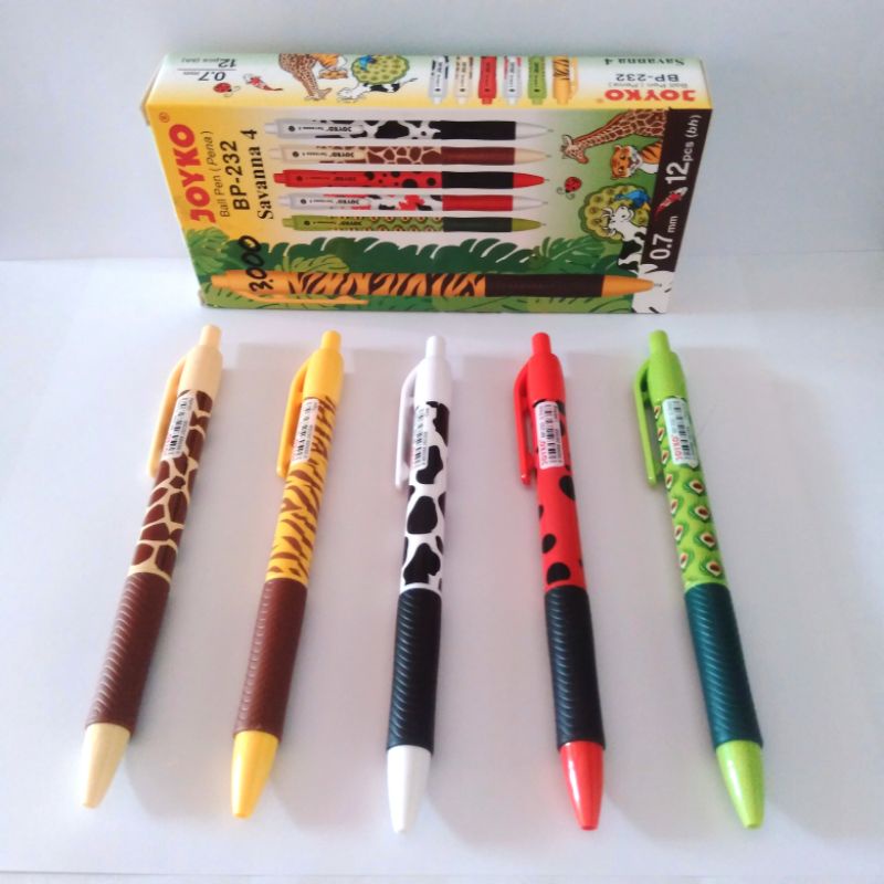 

pulpen bolpen bolpoin joyko savanna per pcs