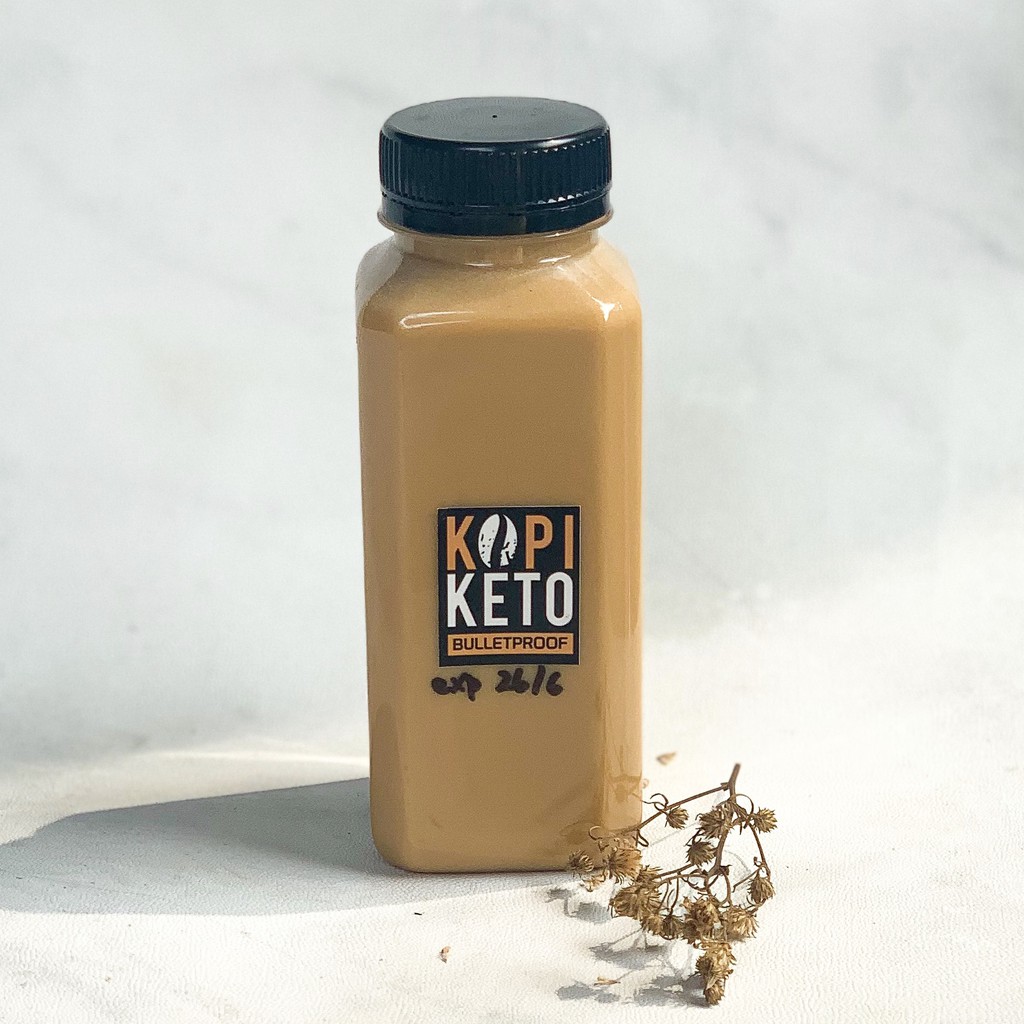 

Kopi Bulletproof by Kopi Keto 250ml / 500ml / 1 liter | Low carb, diet keto, debm, diabet friendly