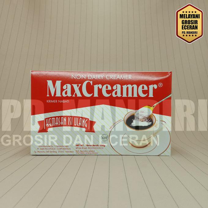 

[[BISA COD]] MAX CREAMER NON DAIRY CREAMER 500Gr / KRIMER NABATI / 500 Gr MURAH Kode 1250