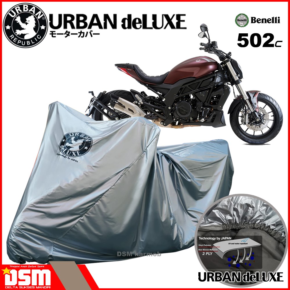 Urban Deluxe / Cover Motor 2 Lapis Benelli 502c 100% Waterproof Dan Anti Gores / DSM