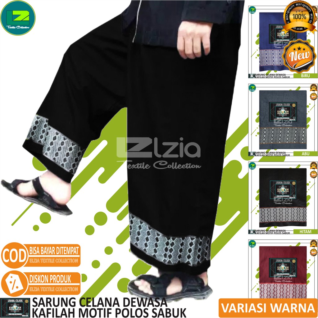 SARUNG CELANA DEWASA &amp; DEWASA JUMBO MOTIF POLOS SABUK