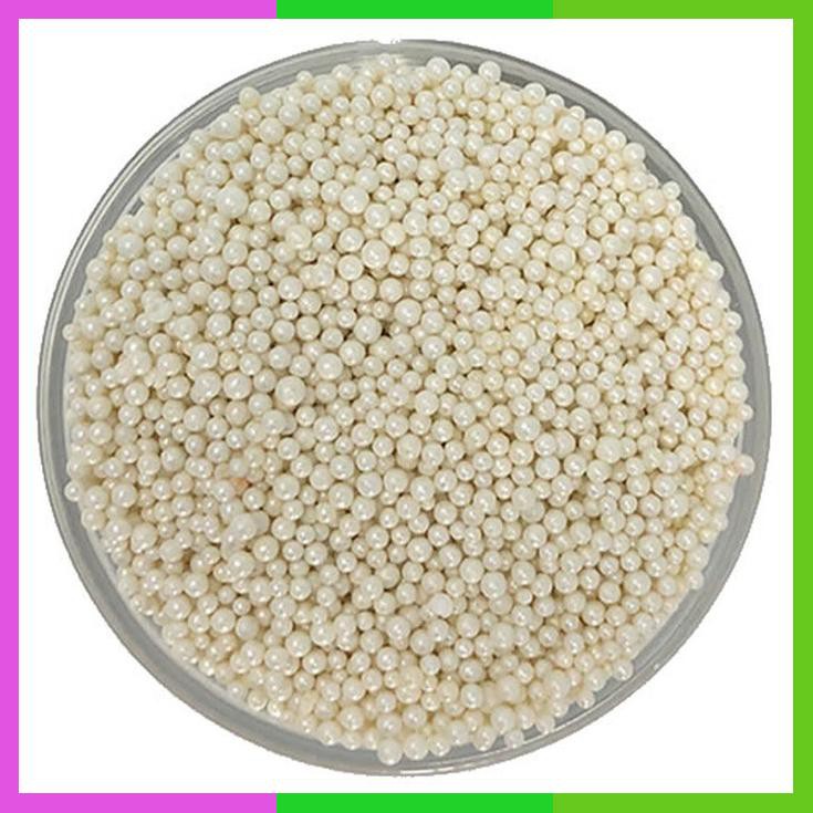 

30G Mutiara Pearl White Putih Mini Sprinkles Edible Cake Kue Banyak