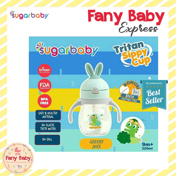 SUGAR BABY TRITAN SIPPY CUP RABBIT 9M+ / 270ML