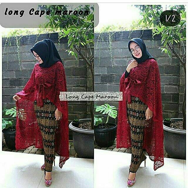 BROKAT LONG CAPE