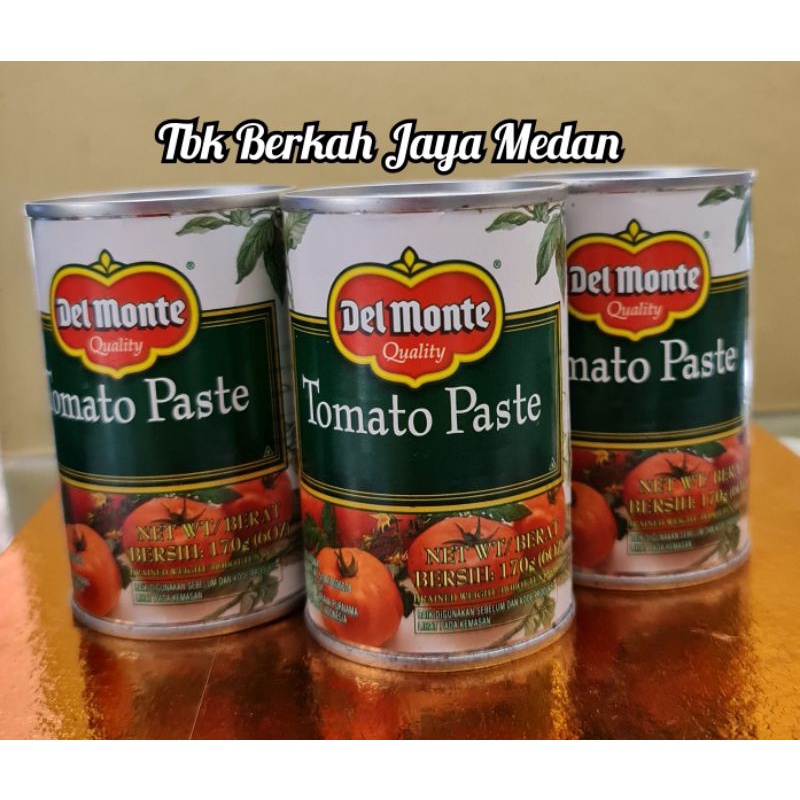 

Delmonte Tomato Paste 170gr/Pasta Tomat/Saus Pizza