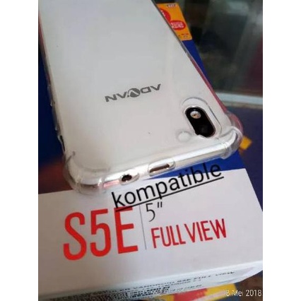 [KODE PRODUK JKQ7H7437] Softcase advan S5E full view anticrack kompatibel casing