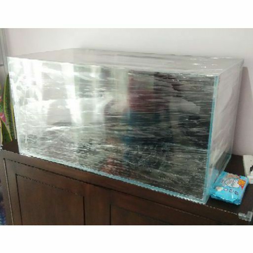 Aquarium Optic Clear 90x45x45 cm 10mm full lengkap