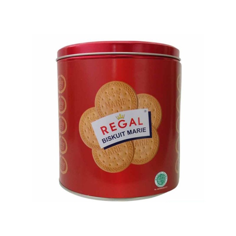

(instant saja) REGAL Marie Biscuits Superior original 550g kue kaleng lebaran
