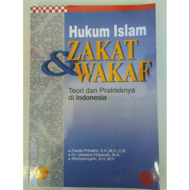 Buku Hukum Islam Zakat Dan Wakaf By Farida Shopee Indonesia