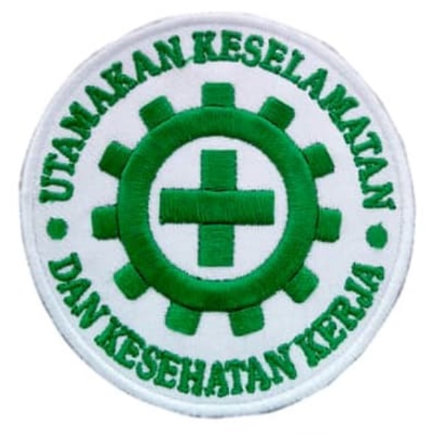 Patch Logo, Bordir Logo / emblem K3
