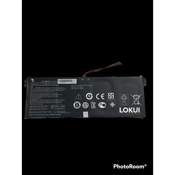 Baterai ACER Aspire 3 A315-41-R971 E3 E3-111 E3-371 V3-111 ES1-111 ES1-511 11.4V 2600mAh AC14B18J Original