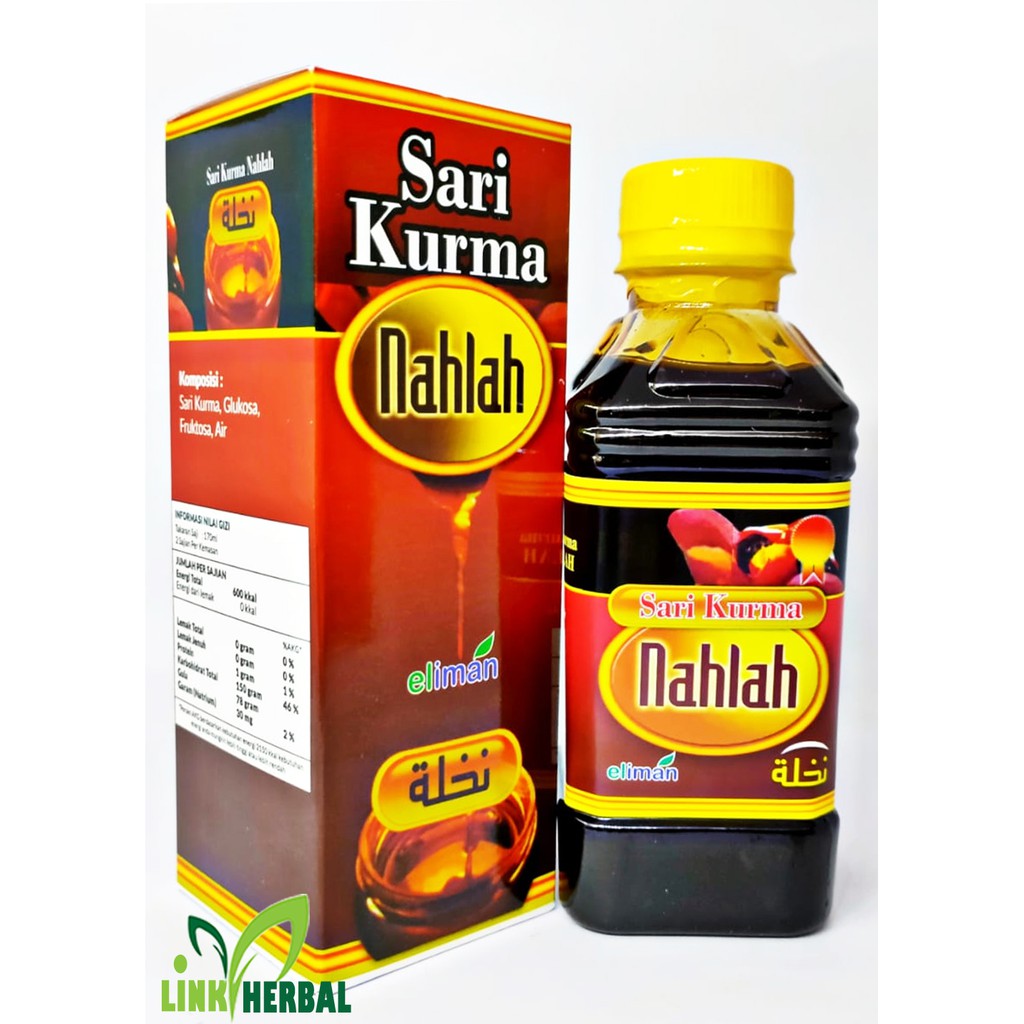 

Sari Kurma Nahlah Eliman 340 gr ORIGINAL