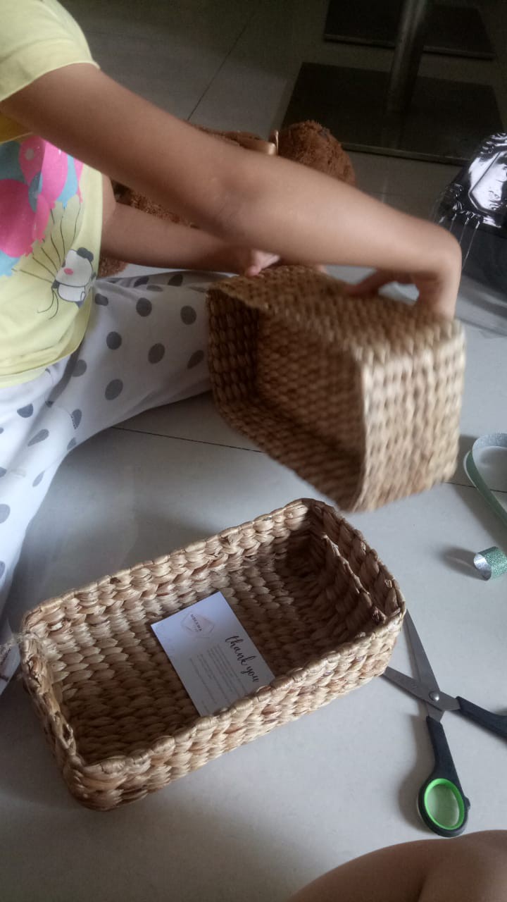Tempat Tissue / Kotak Tissue Eceng Gondok - Natural Home Decor