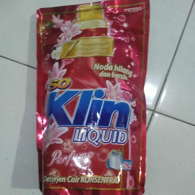 So Klin Liquid Merah,pink,ungu 800ml