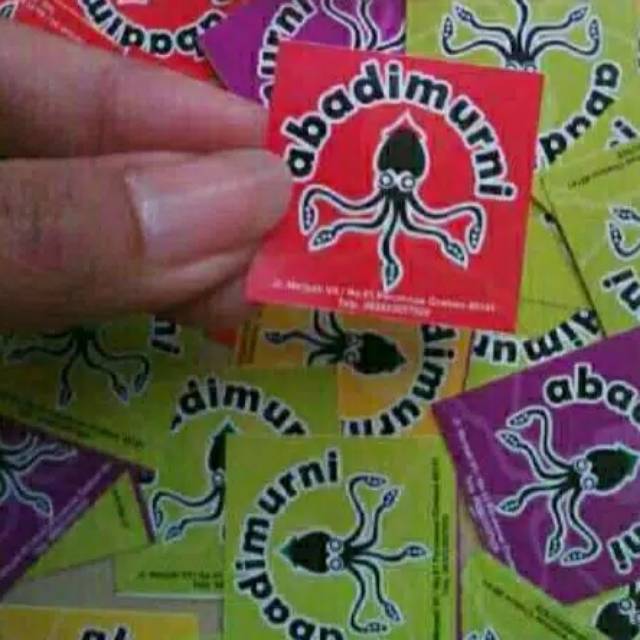 

Stiker Label Makanan Ukuran 4cm