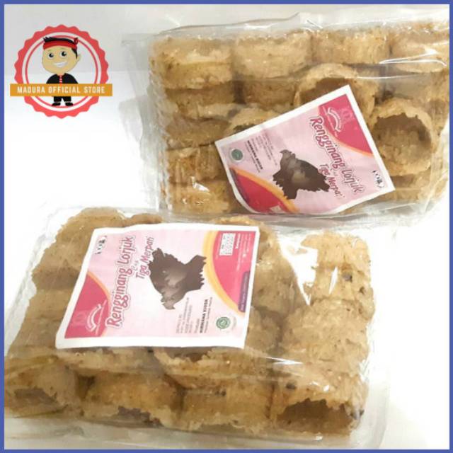 

Rengginang Lorjuk Mini Mentah (Isi 22pcs) Camilan khas Madura / Snack Lebaran