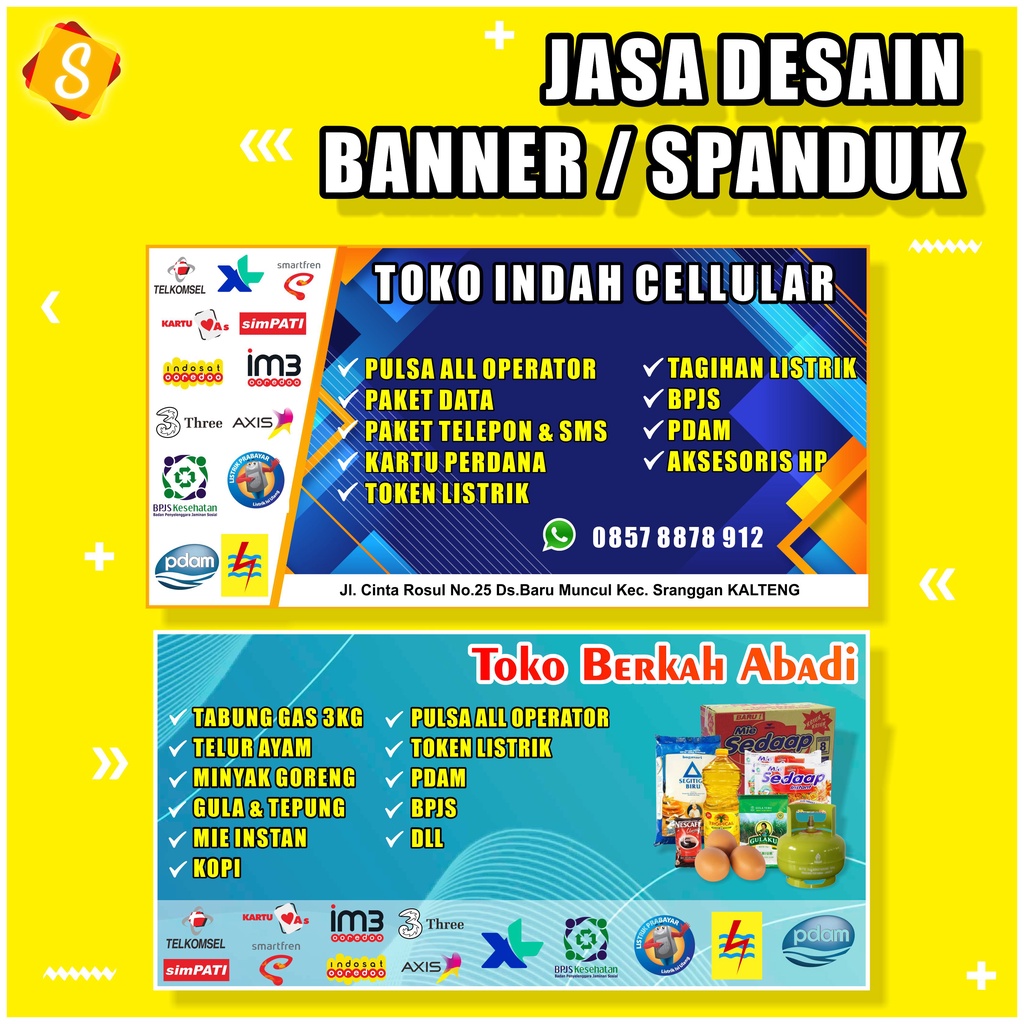 Jual JASA DESAIN BANNER / SPANDUK MURAH | Shopee Indonesia