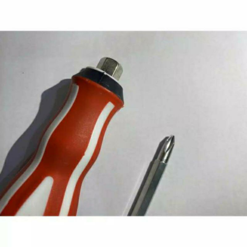 Obeng 2in1 Amerika Bolak Balik MIN PLUS 5&quot;