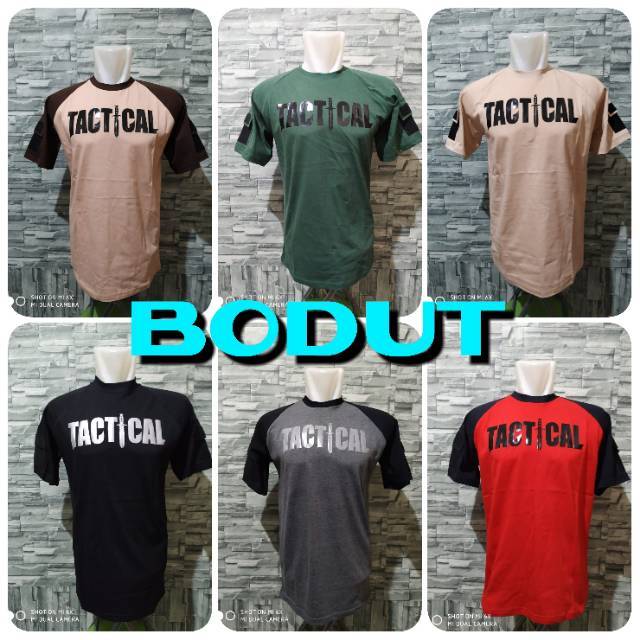 GROSIR KAOS BAJU TACTICAL LENGAN PENDEK SABLON TIMBUL