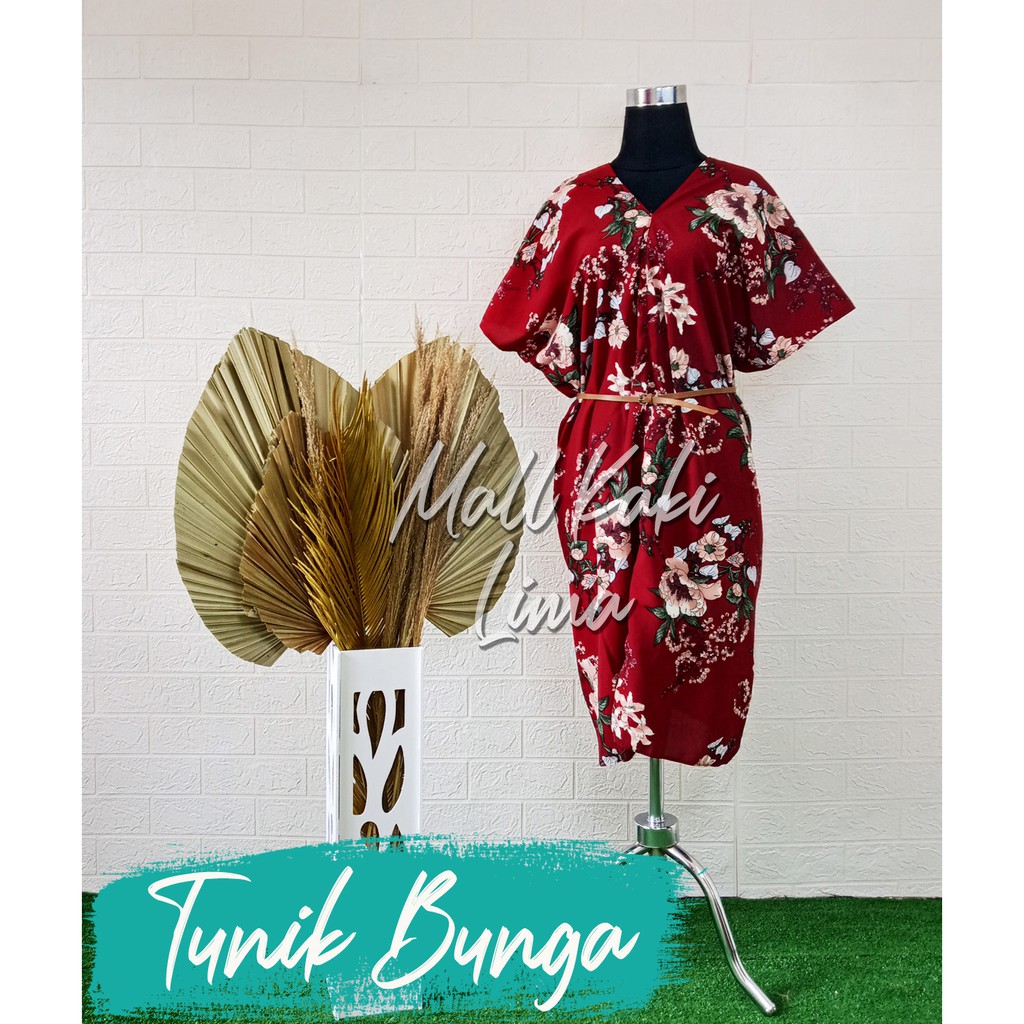 Baju Tunik Tunik Wanita Murah FREE BELT