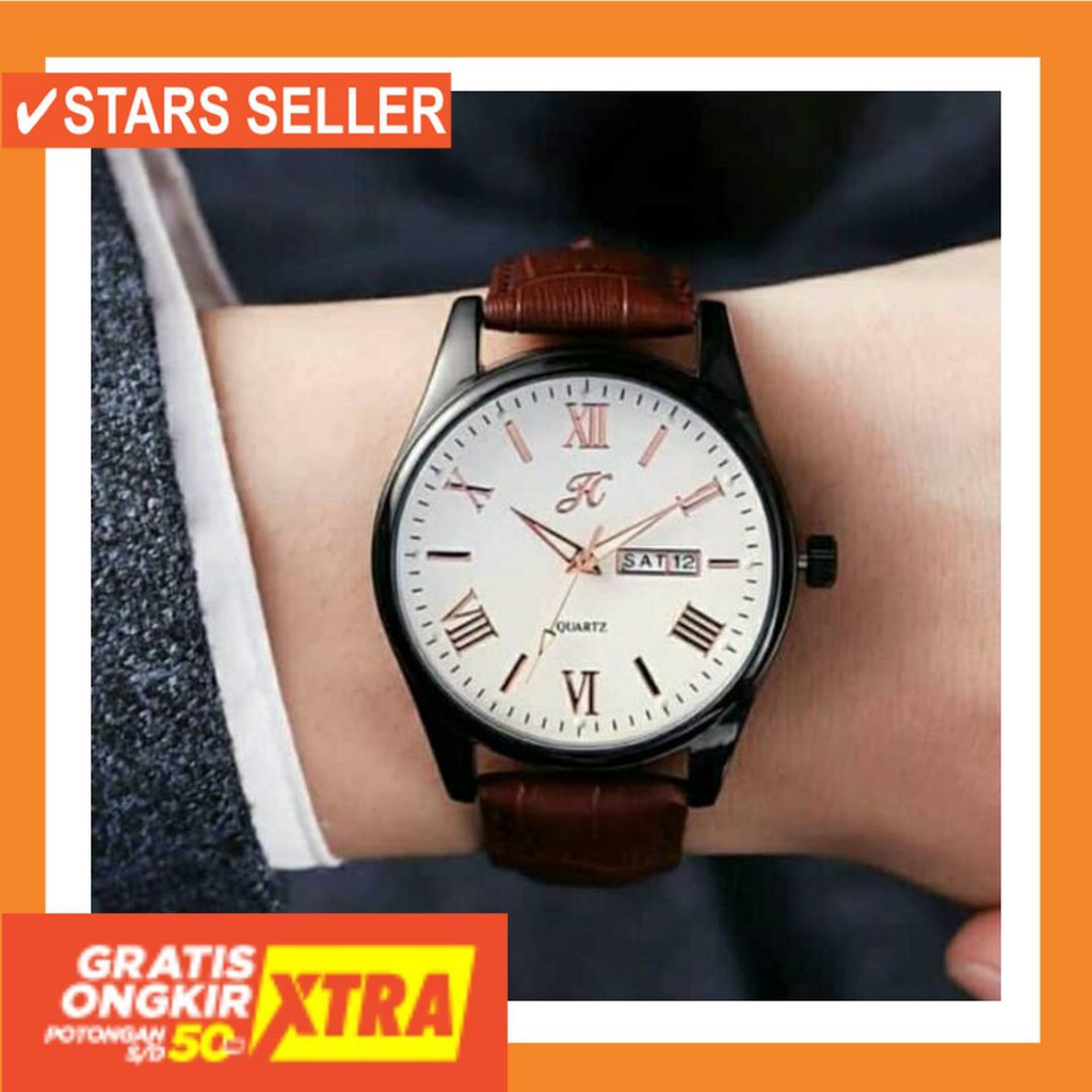 JAM TANGAN GROSIR MURAH LELAKI ANTI KARAT AIR LAKI / Jam tangan jimshoney pria
