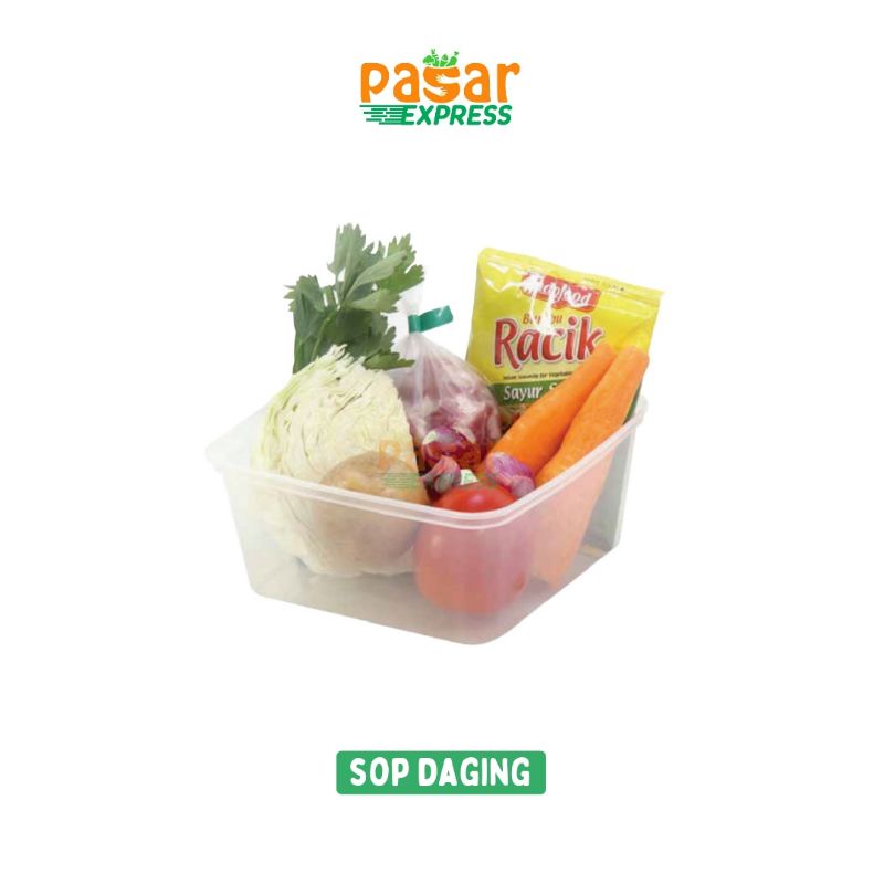 Jual Sop Daging Paket Sayur Siap Masak Shopee Indonesia