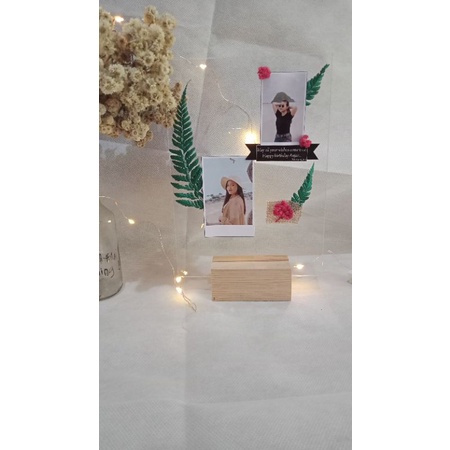 

(Ukuran 15x21cm / A5) Akrilik custom gift