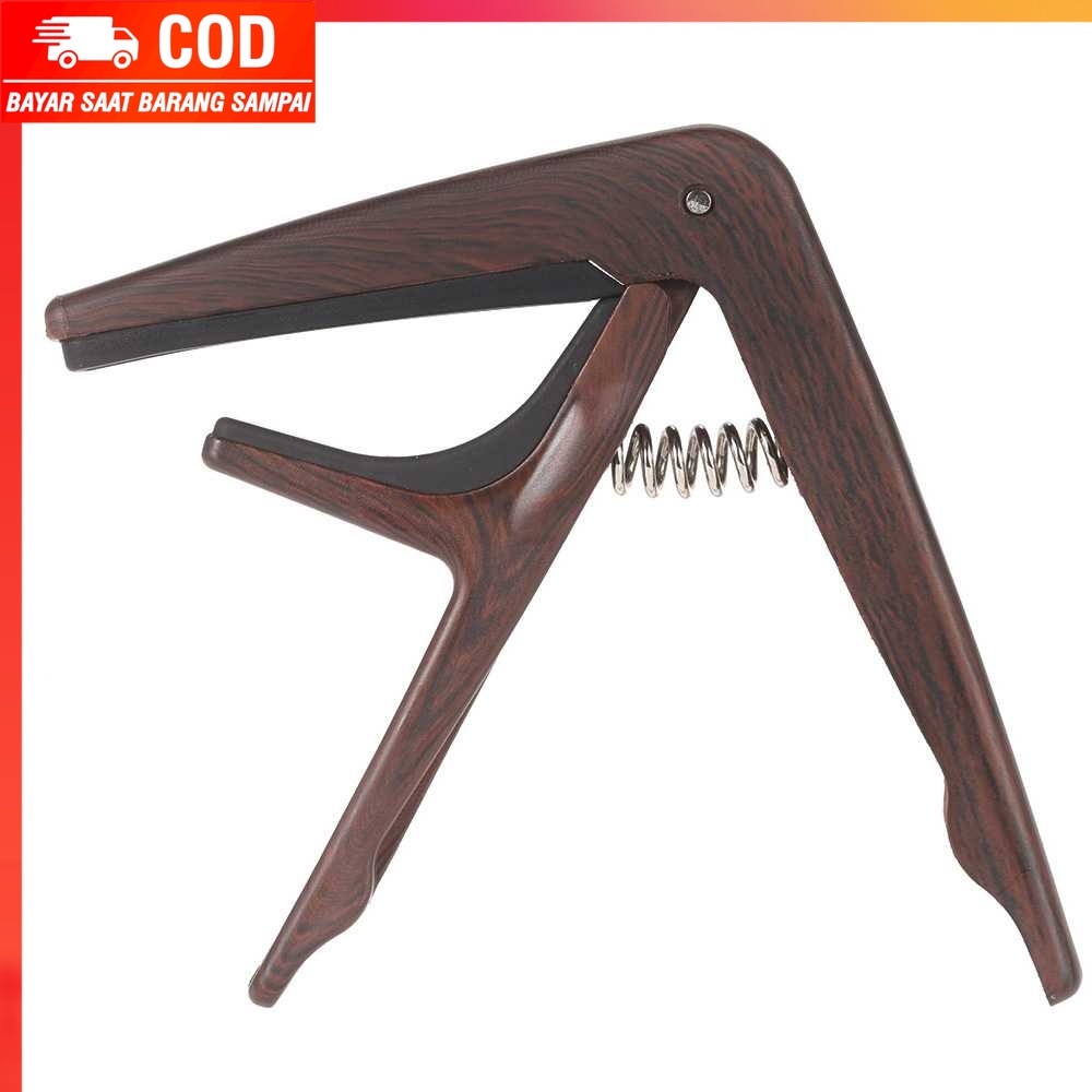 (100% BARANG ORI) JOYO Capo Gitar Wood Design - JCP-01