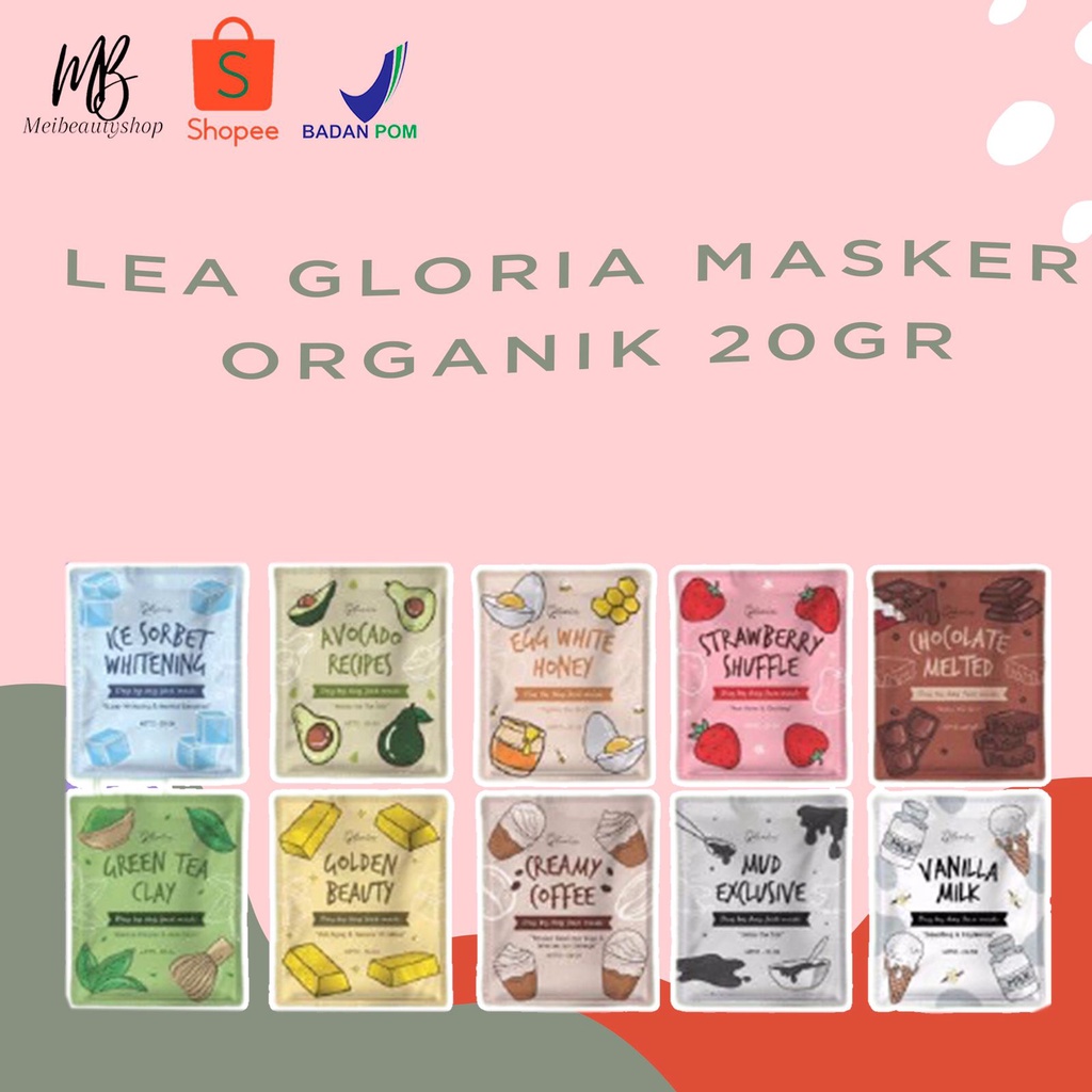 LEA GLORIA Masker Organik 20gr