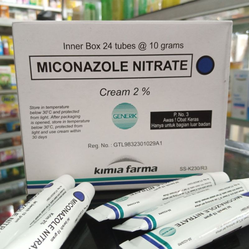 Miconazole Cream / kimia farma PER BOK isi 24 Tube