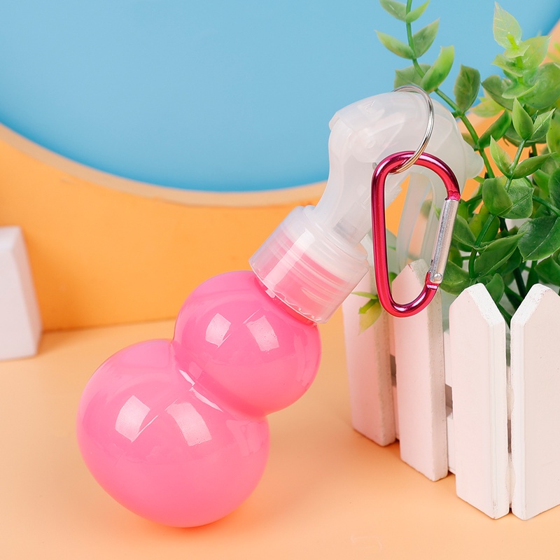 Botol Semprot Kosong Bentuk Labu Mouse Ukuran 100ml Untuk Parfum Dan Alkohol