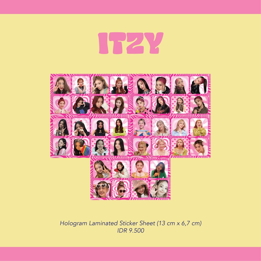 

[NAKASHAKI] - ITZY Pinky Core Sticker