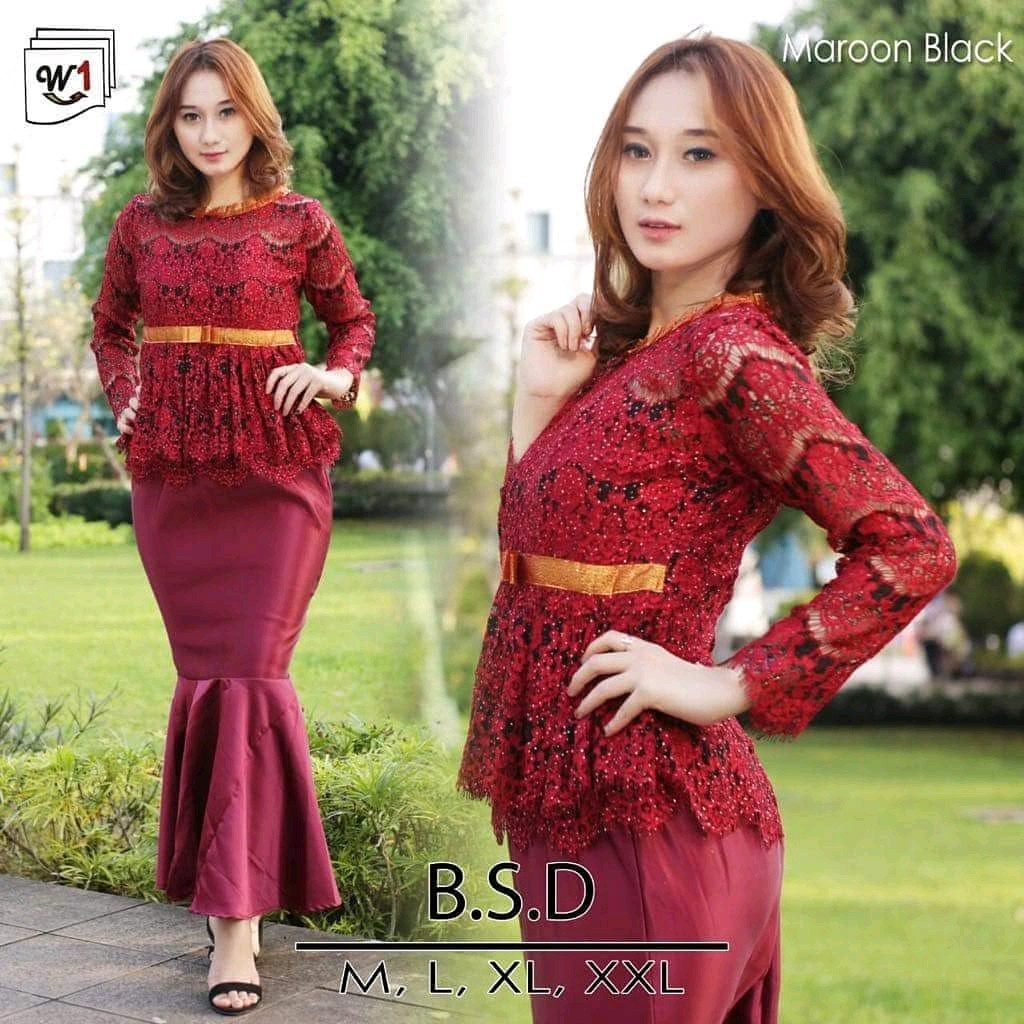 SALE OBRAL NEW BSD ROK DUYUNG BATIK /KEBAYA MURAH/SETELAN BATIK/KEBAYA MODERN FULL PURING RUMAH KEBAYA BANDUNG RUMAH SONGKET BANDUNG