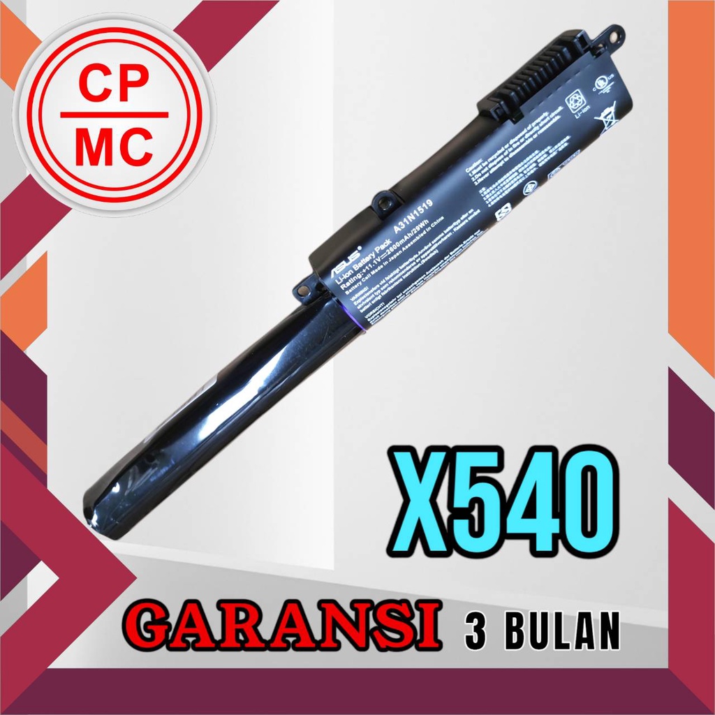 BATERAI ASUS X540 X540L X540LA X540S X540SA A31N1519
