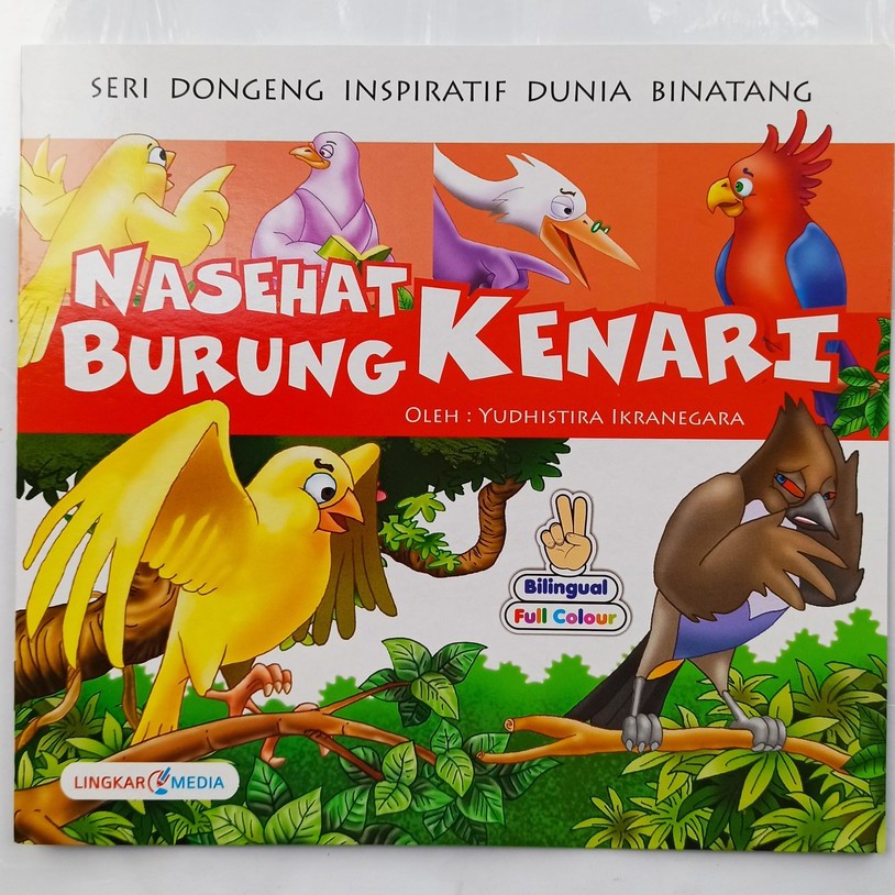 Buku Cerita Anak Bergambar Seri Dongeng Inspiratif Bilingual 2 Bahasa