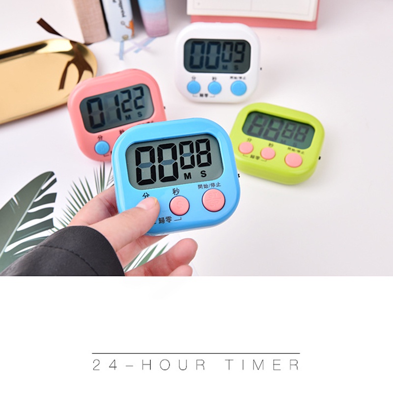 Timer Digital Magnetik Dengan Layar Lcd Untuk Memasak