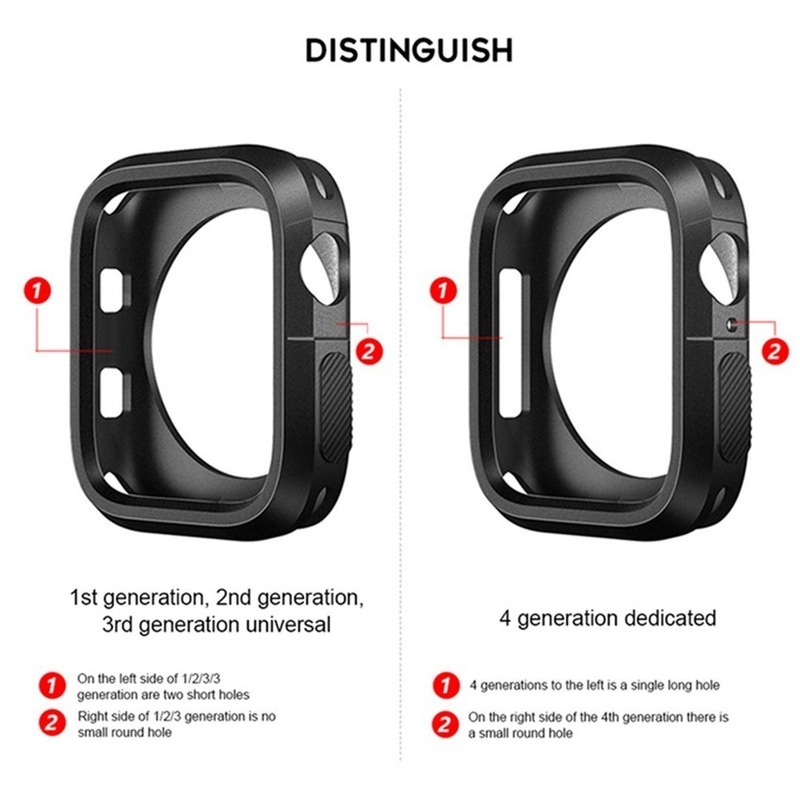 Case Untuk Untuk Apple Watch 41mm 45mm 44mm 40mm 38mm 42mm Silikon iWatch Series SE 7 6 5 4 3 Case iWatch Sports Case Dua Cases