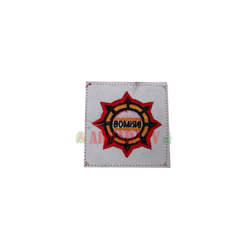Brevet Bordir Roda BRIMOB Timbul