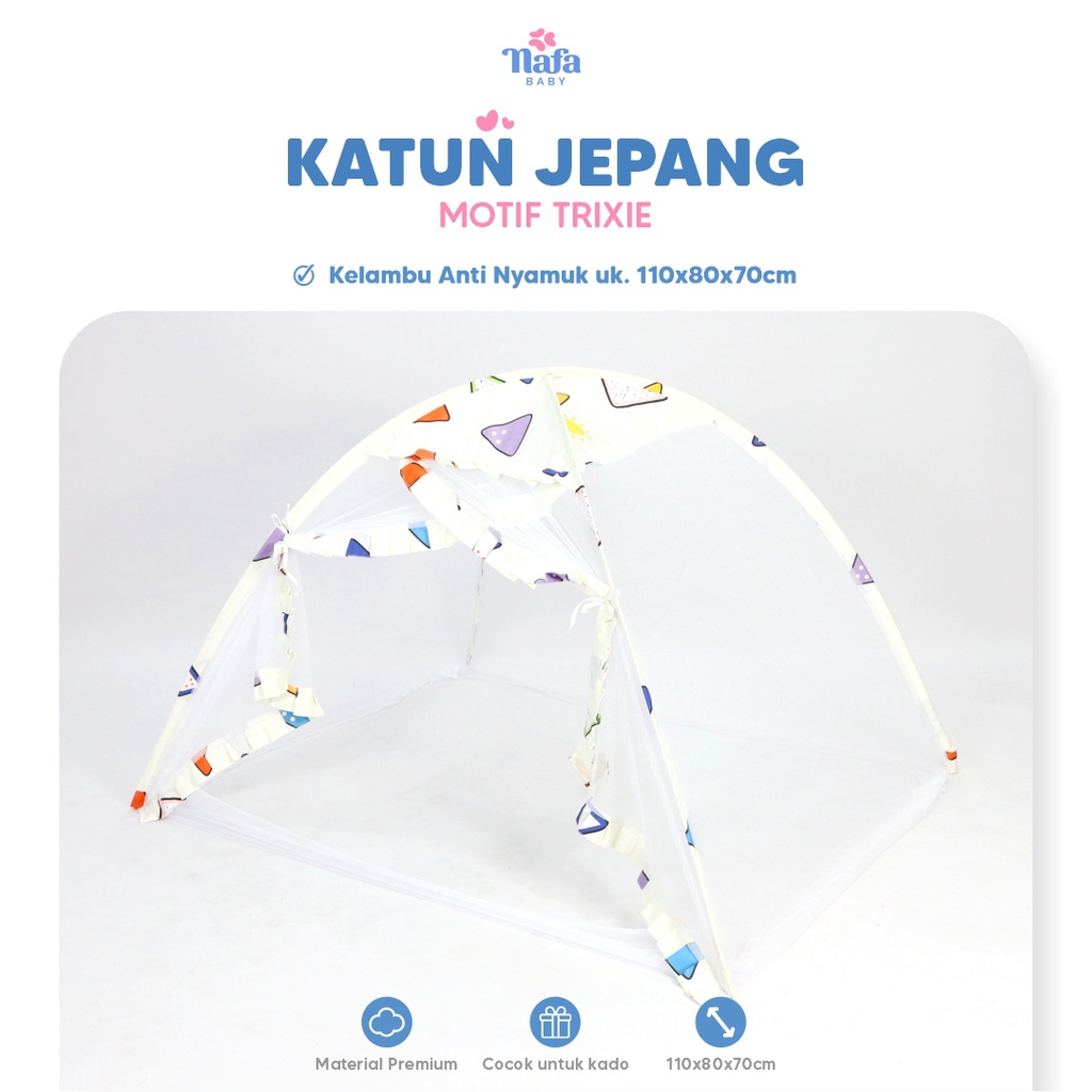 NAFA BABY - Kelambu Bayi Anti Nyamuk | Kelambu Tenda Katun Jepang