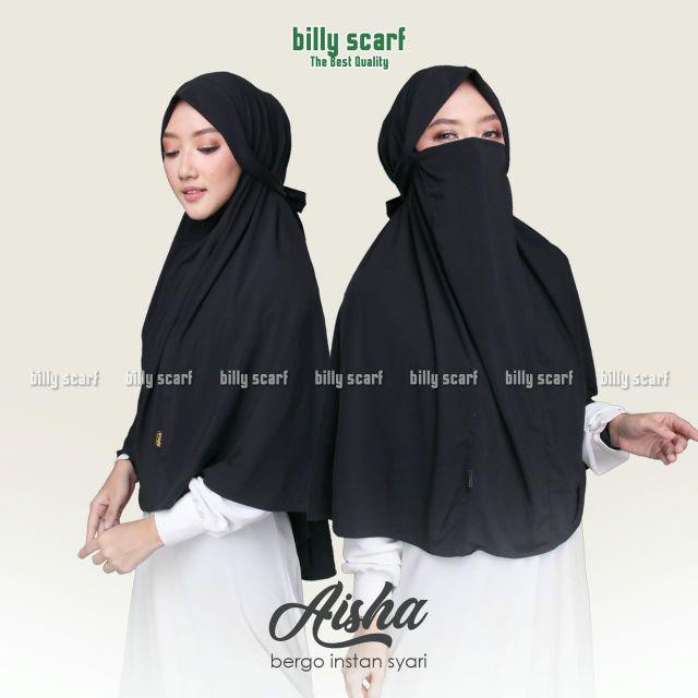 Hijab Instan Cadar Niqab Anti Corona / Khimar Masker Cadar / Khimar Syari Jersey Cadar /Khimar Niqab