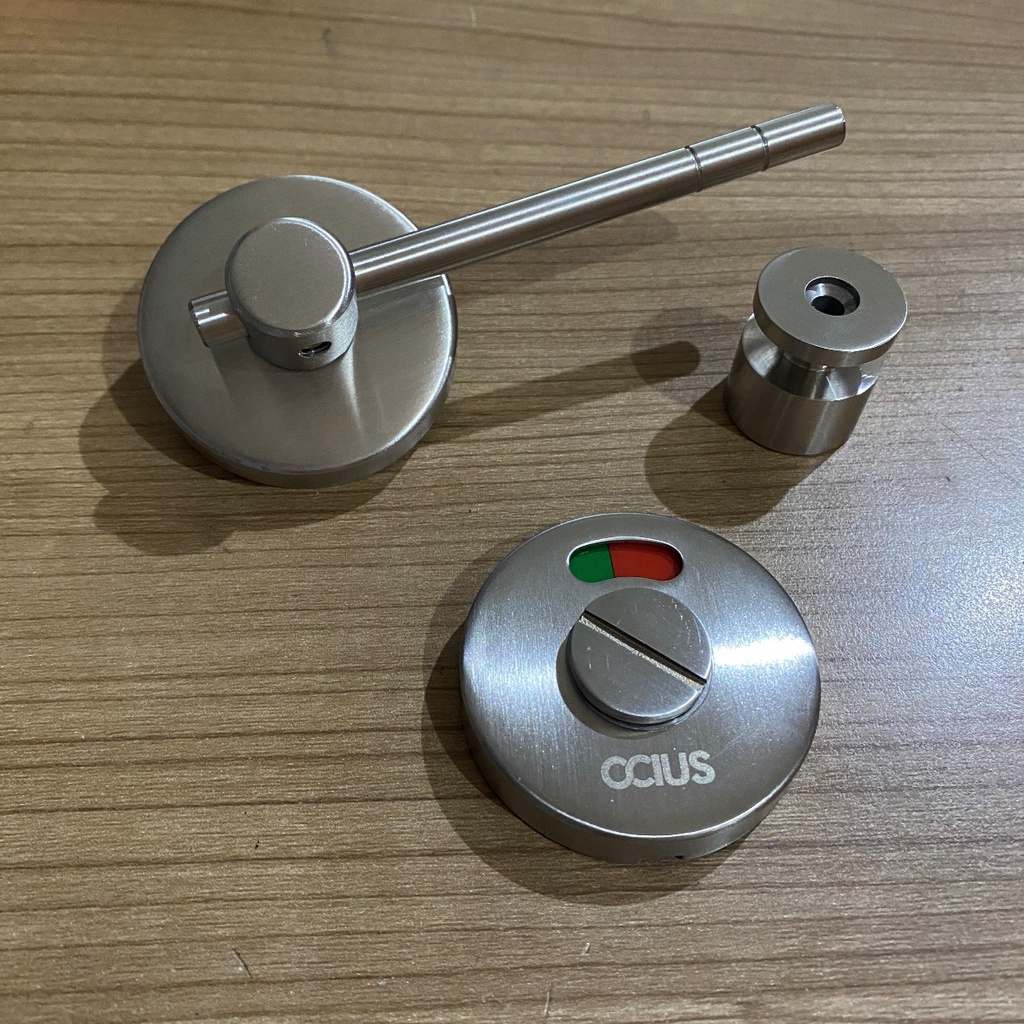 Kunci Indikator Pintu Kaca Kamar Mandi Cubicle Toilet Indicator Lock